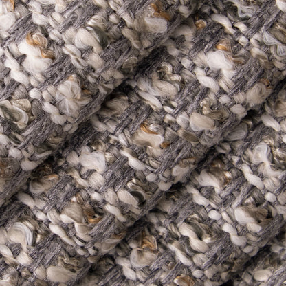 D5116 Plain & Solid Pewter Grey & Silver Charlotte Fabrics