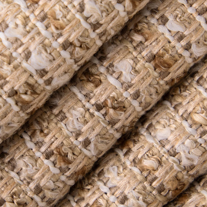 D5121 Plain & Solid Burlap Beige & Taupe Charlotte Fabrics