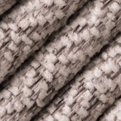 D5133 Herringbone & Chevron Smoke Grey & Silver Charlotte Fabrics