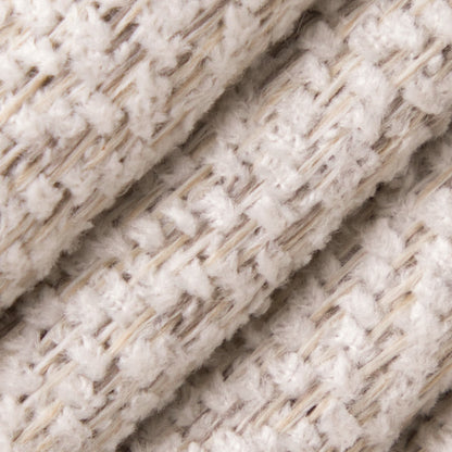 D5135 Herringbone & Chevron Pearl White & Ivory Charlotte Fabrics