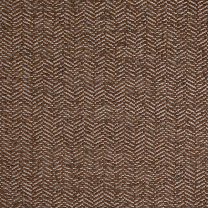 D5137 Herringbone & Chevron Chocolate Brown Charlotte Fabrics