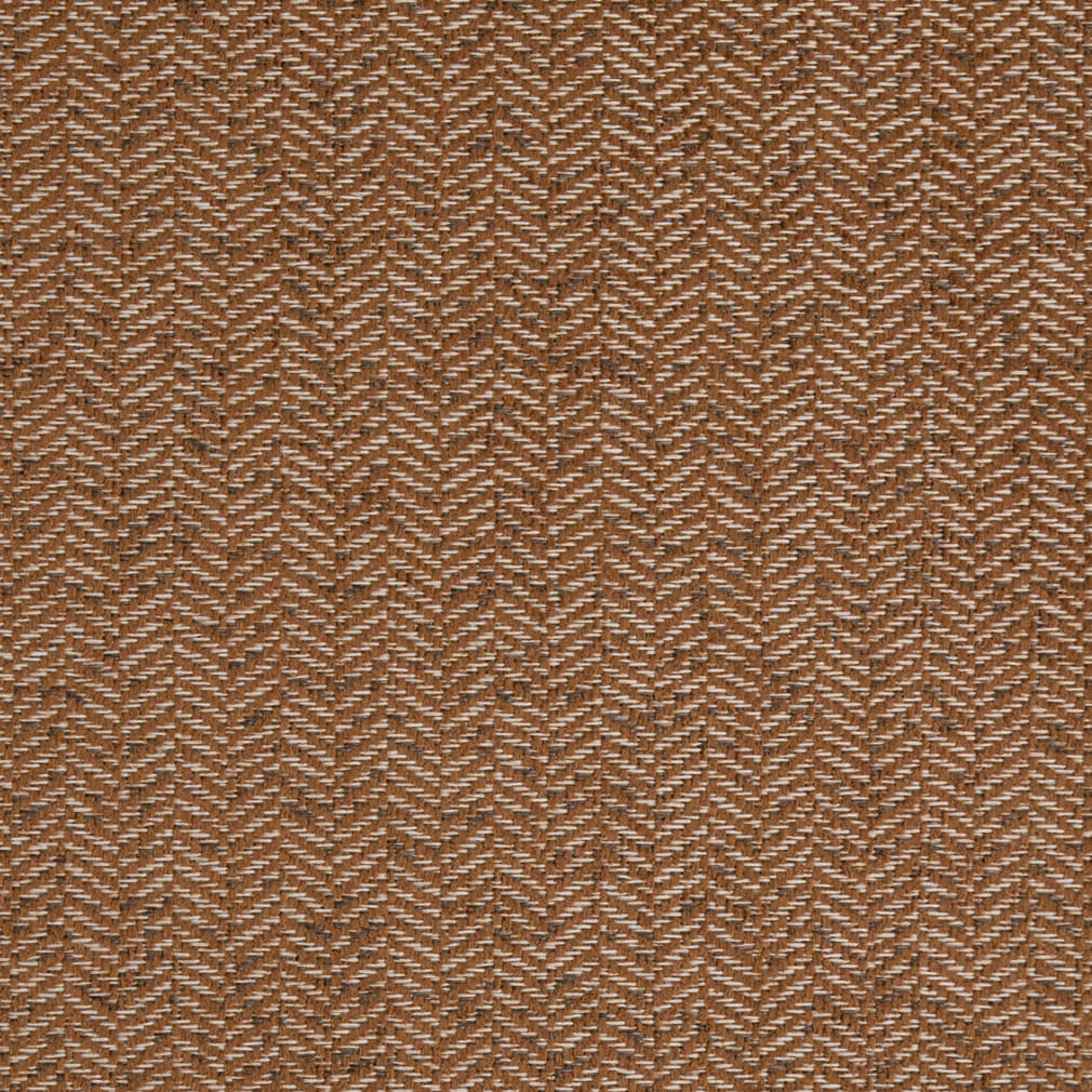 D5138 Herringbone & Chevron Chestnut Brown Charlotte Fabrics