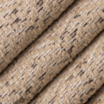 D5139 Herringbone & Chevron Abalone Beige & Taupe Charlotte Fabrics