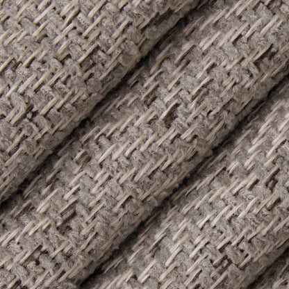 D5142 Herringbone & Chevron Haze Grey & Silver Charlotte Fabrics