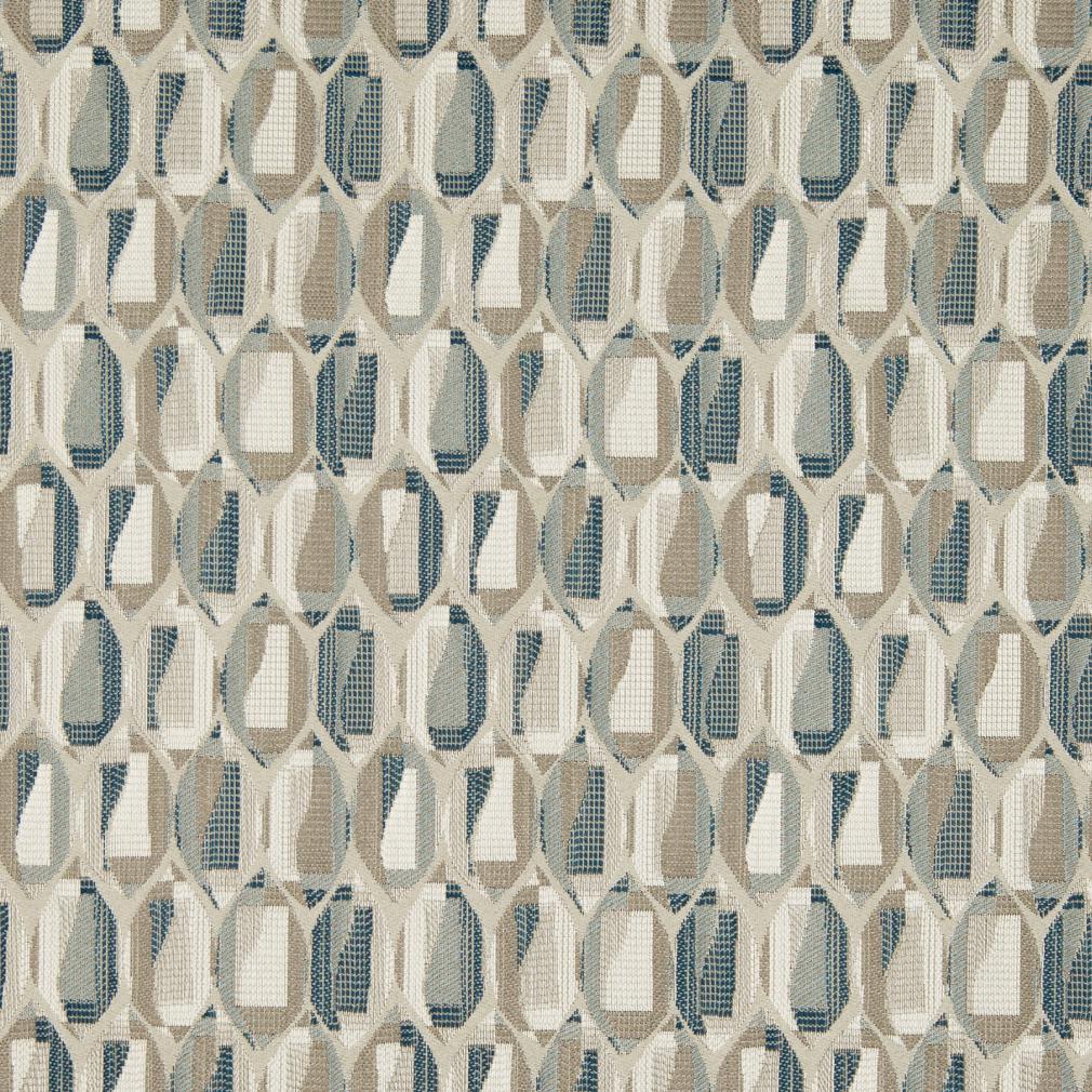D820 Abstract & Geometric,Small Scale Carlsbad/Sky Blue Charlotte Fabrics