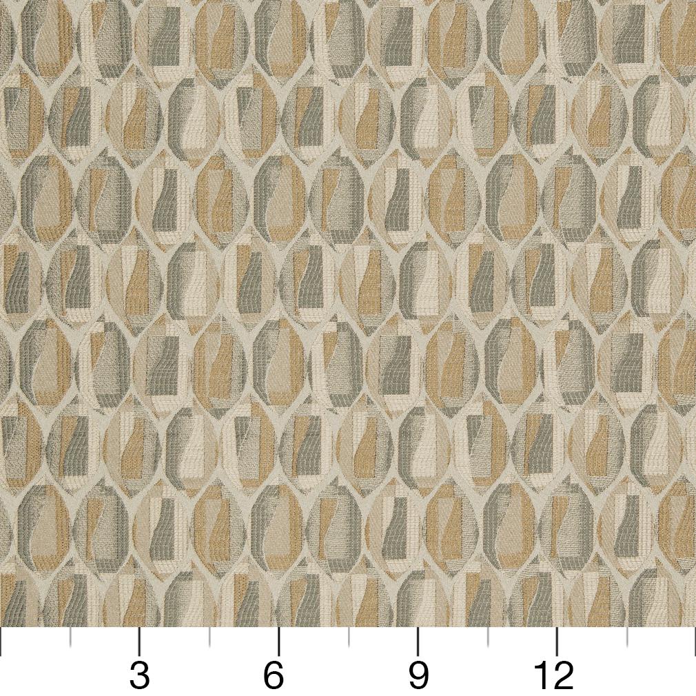 D822 Abstract & Geometric,Small Scale Carlsbad/Sand Beige & Taupe Charlotte Fabrics