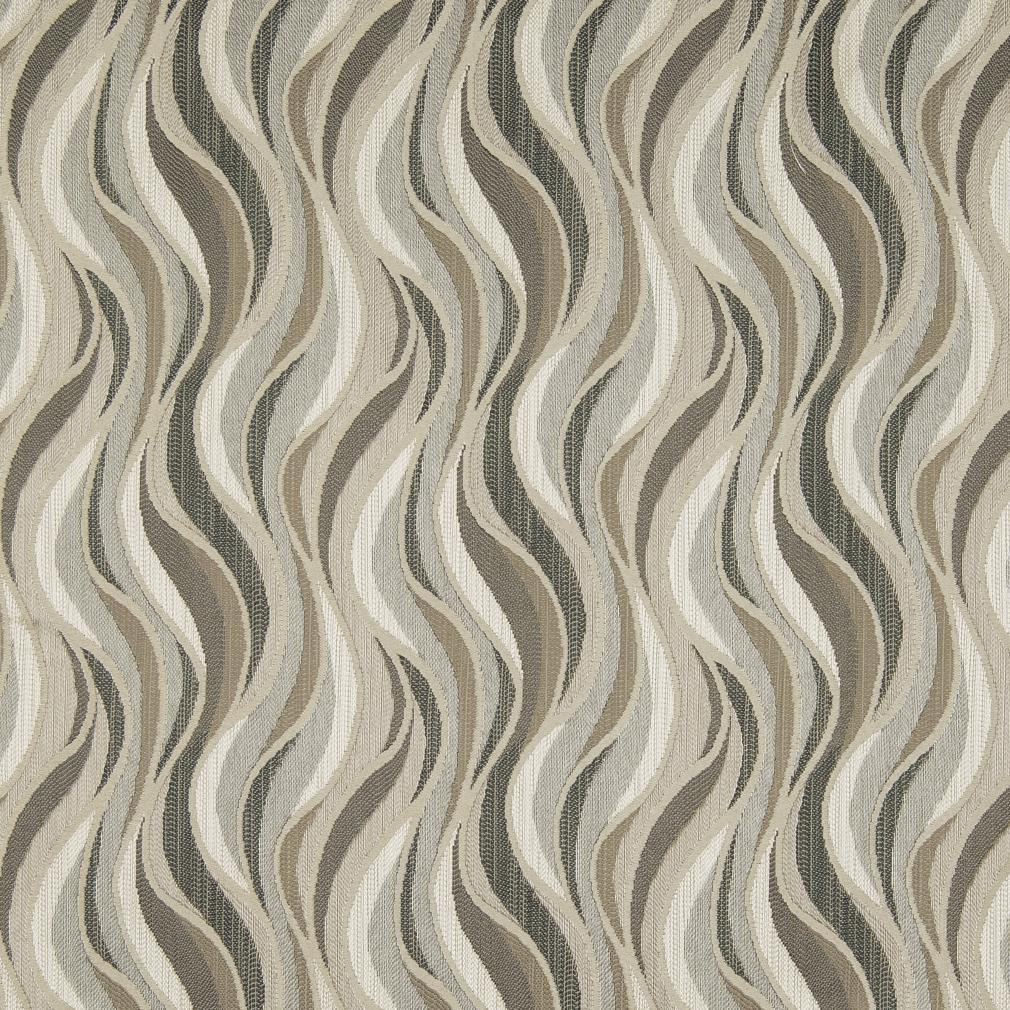 D832 Abstract & Geometric Niagara/Smoke Grey & Silver Charlotte Fabrics