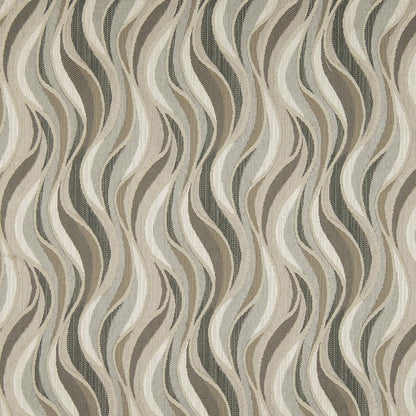 D832 Abstract & Geometric Niagara/Smoke Grey & Silver Charlotte Fabrics