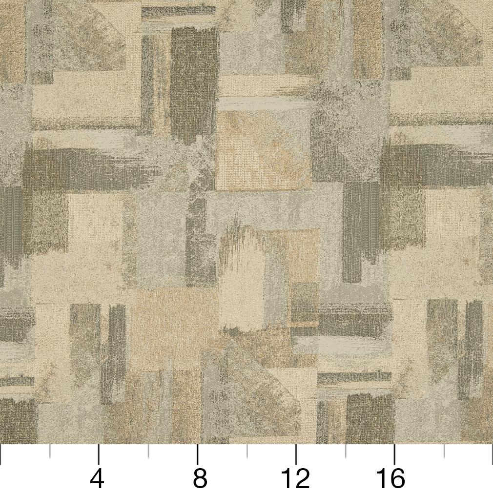 D839 Abstract & Geometric Denali/Sand Beige & Taupe Charlotte Fabrics