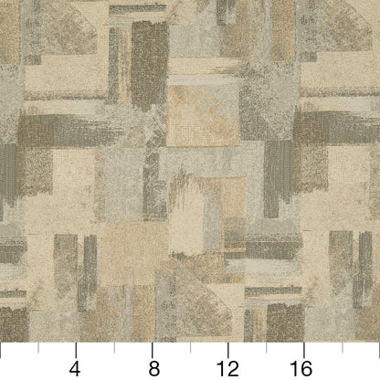 D839 Abstract & Geometric Denali/Sand Beige & Taupe Charlotte Fabrics