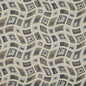 D861 Abstract & Geometric Zion/Sky Blue Charlotte Fabrics