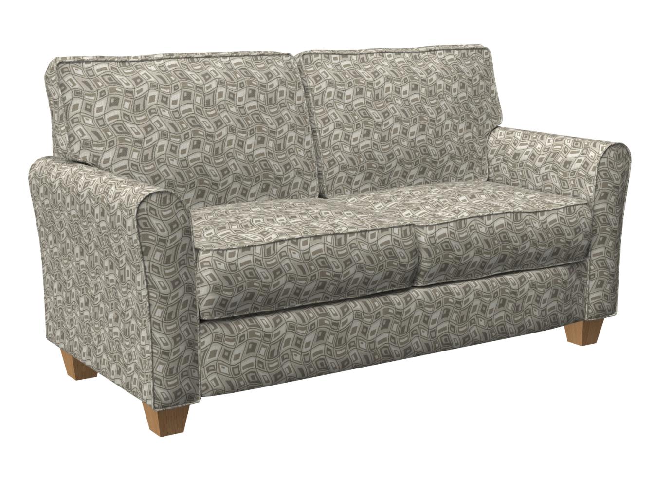 D865 Abstract & Geometric Zion/Smoke Grey & Silver Charlotte Fabrics