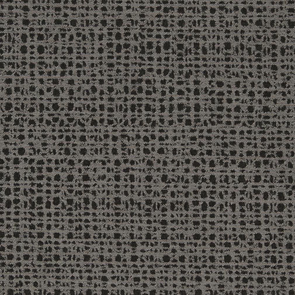 D881 Small Scale Crosshatch/Coal Black Charlotte Fabrics