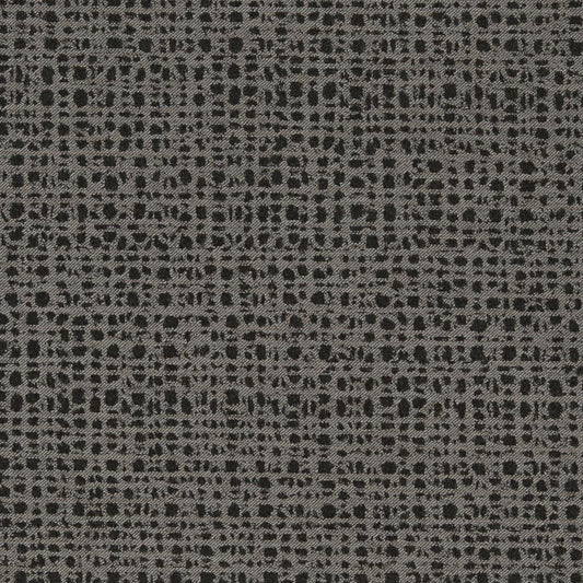 D881 Small Scale Crosshatch/Coal Black Charlotte Fabrics