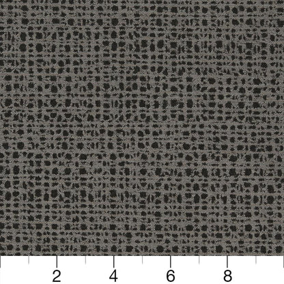 D881 Small Scale Crosshatch/Coal Black Charlotte Fabrics