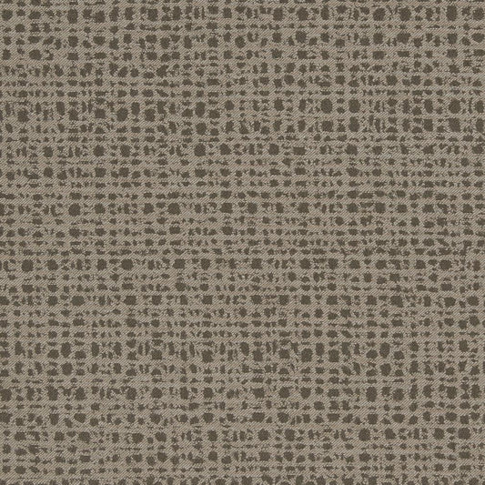 D883 Small Scale Crosshatch/Mocha Brown Charlotte Fabrics