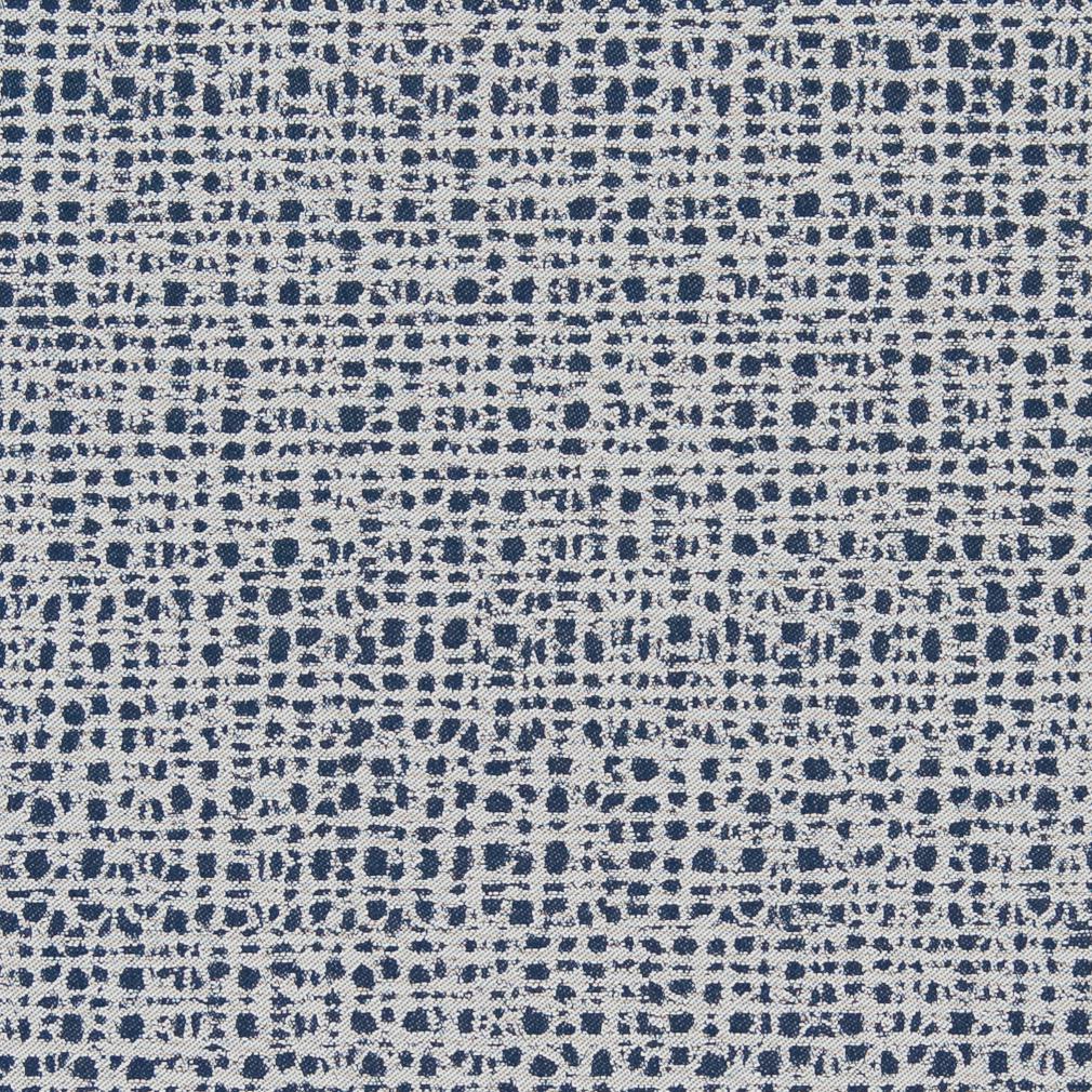 D884 Small Scale Crosshatch/Navy Blue Charlotte Fabrics