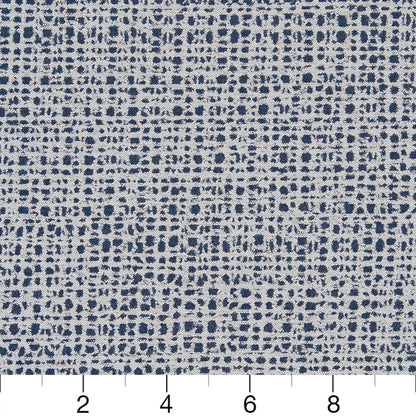 D884 Small Scale Crosshatch/Navy Blue Charlotte Fabrics