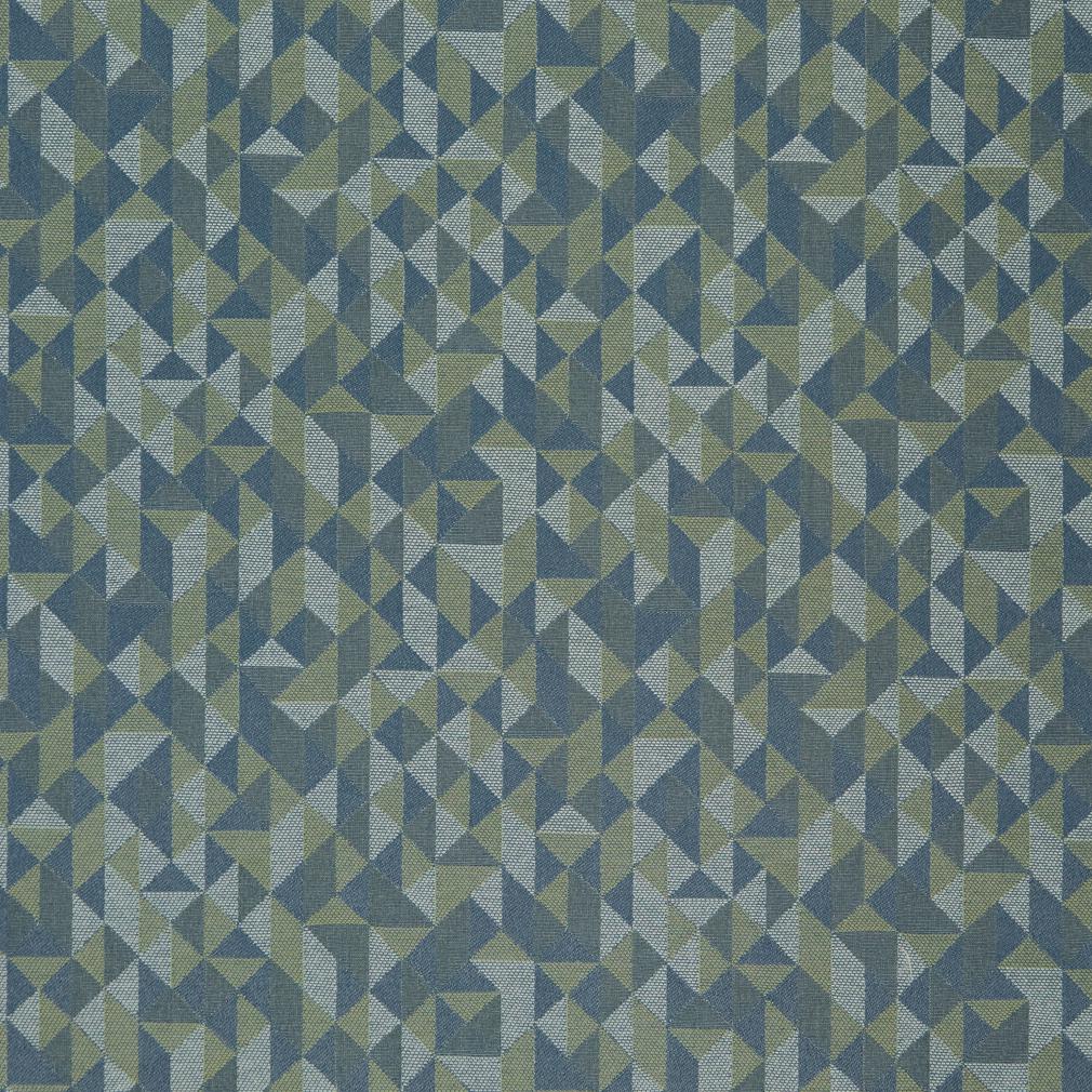 D889 Abstract & Geometric,Small Scale Epic/Aegean Blue Charlotte Fabrics