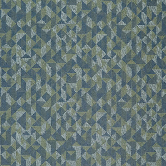 D889 Abstract & Geometric,Small Scale Epic/Aegean Blue Charlotte Fabrics