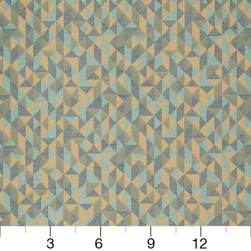 D890 Abstract & Geometric,Small Scale Epic/Azure Aqua & Teal Charlotte Fabrics