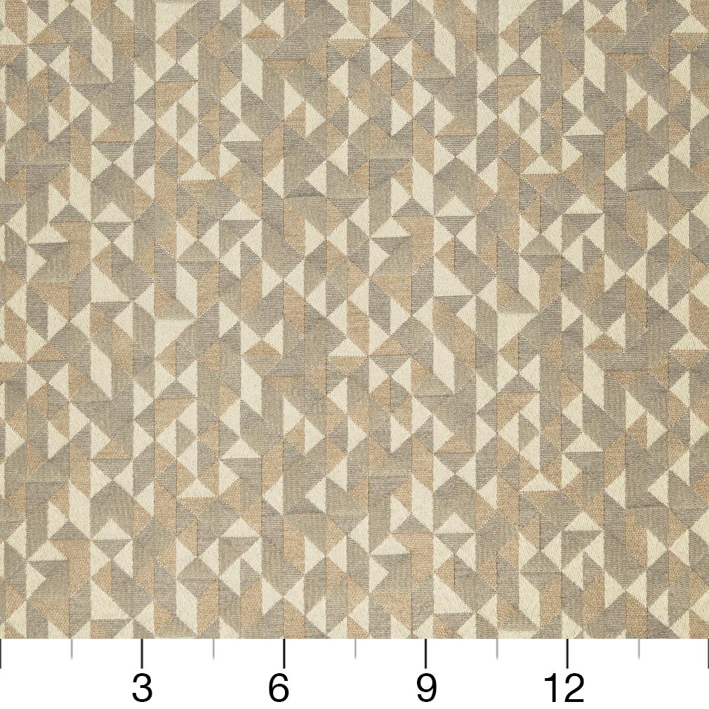 D891 Abstract & Geometric,Small Scale Epic/Canvas Beige & Taupe Charlotte Fabrics