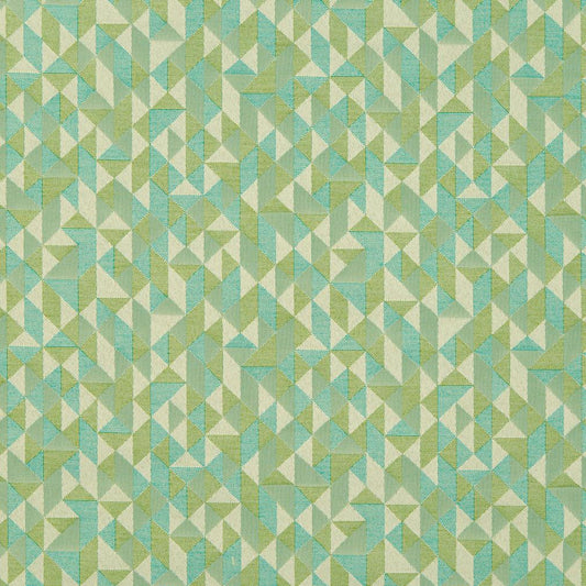 D892 Abstract & Geometric,Small Scale Epic/Capri Aqua & Teal,Green Charlotte Fabrics