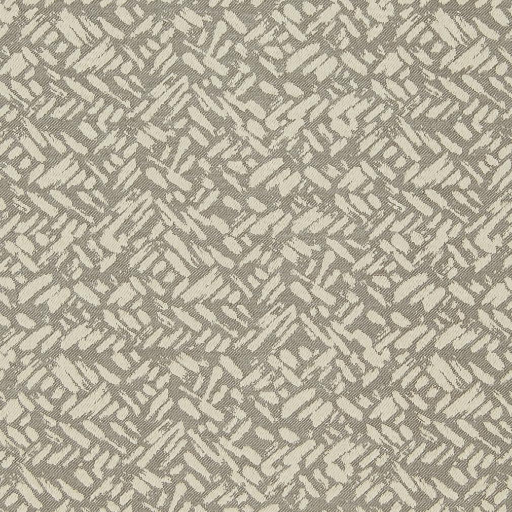 D912 Abstract & Geometric,Small Scale Rice/Flannel Grey & Silver Charlotte Fabrics