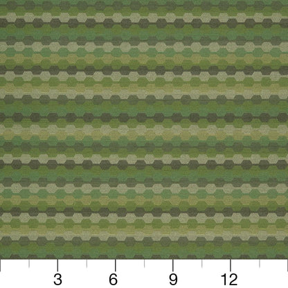 D919 Abstract & Geometric,Small Scale Rope/Mint Green Charlotte Fabrics