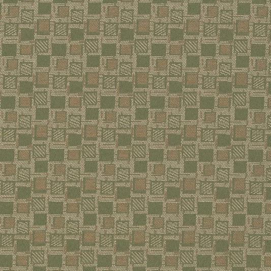 D926 Abstract & Geometric,Small Scale Squares/Sage Green Charlotte Fabrics