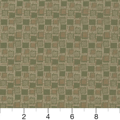 D926 Abstract & Geometric,Small Scale Squares/Sage Green Charlotte Fabrics