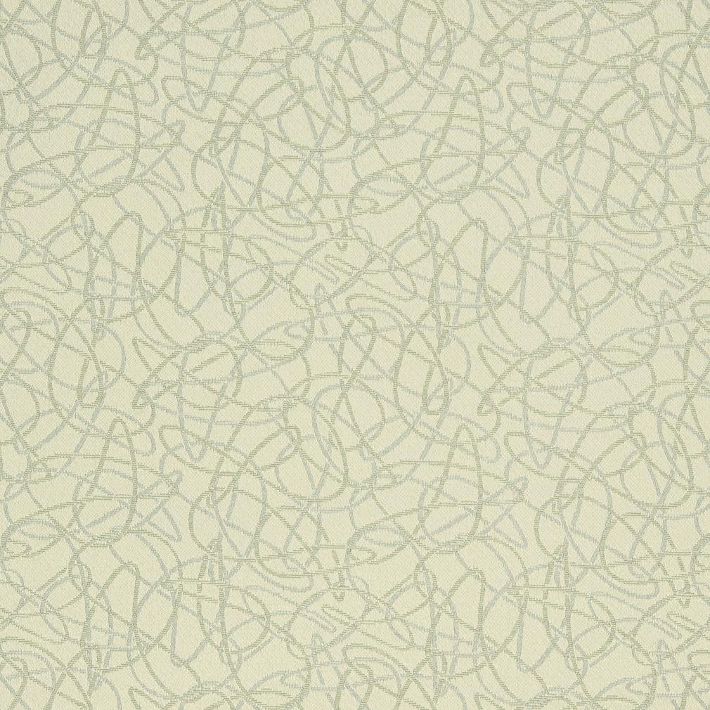 D930 Abstract & Geometric Squiggles/Buff Green Charlotte Fabrics