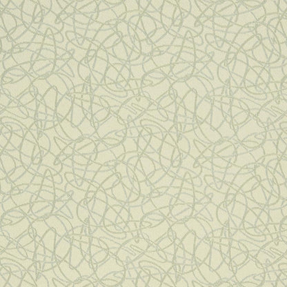 D930 Abstract & Geometric Squiggles/Buff Green Charlotte Fabrics