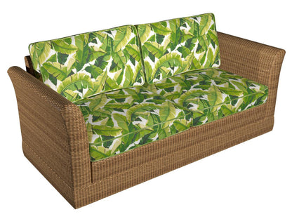 D948 Leaves,Tropical & Botanical Palm Green Charlotte Fabrics