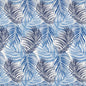 D955 Leaves,Tropical & Botanical Ocean Breeze Blue Charlotte Fabrics