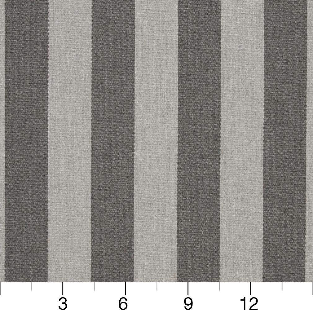 D980 Stripe Heather Stripe Grey & Silver Charlotte Fabrics