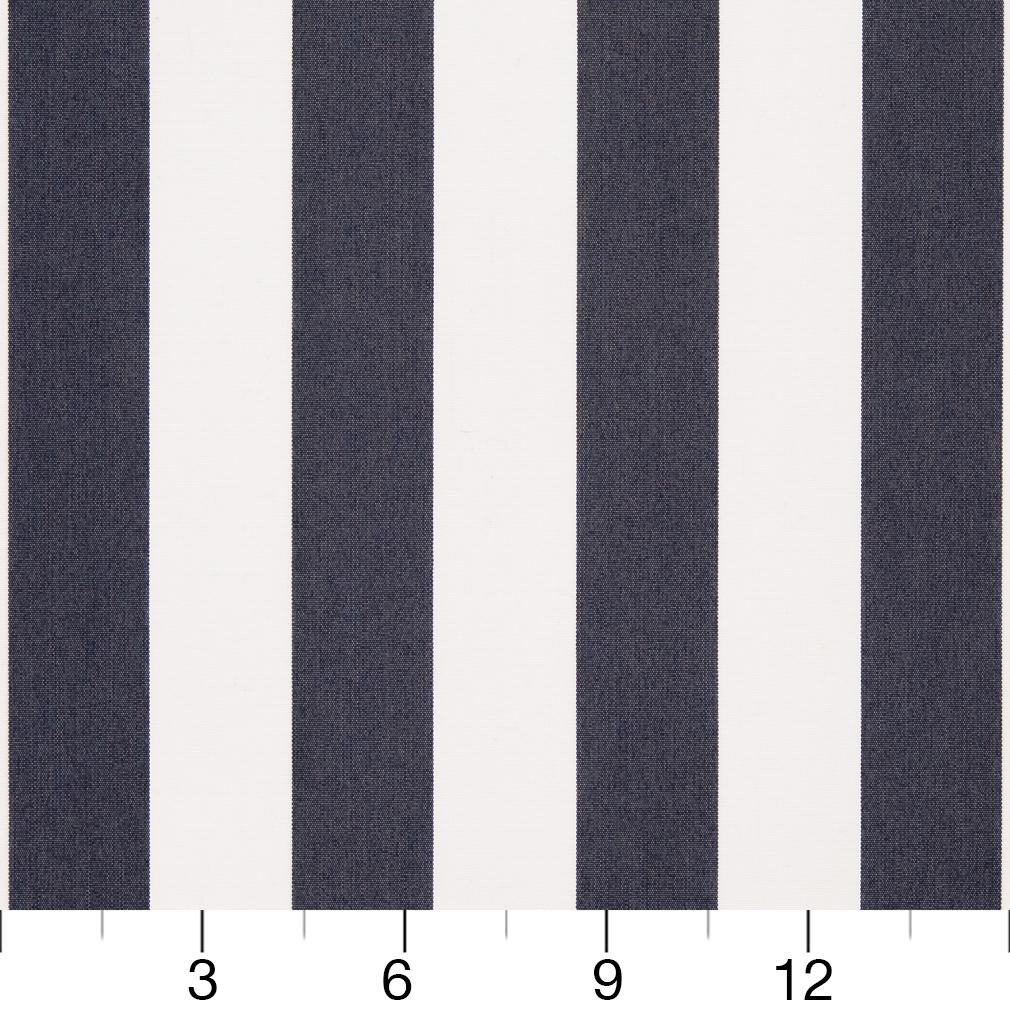 D982 Stripe Navy Stripe Blue Charlotte Fabrics