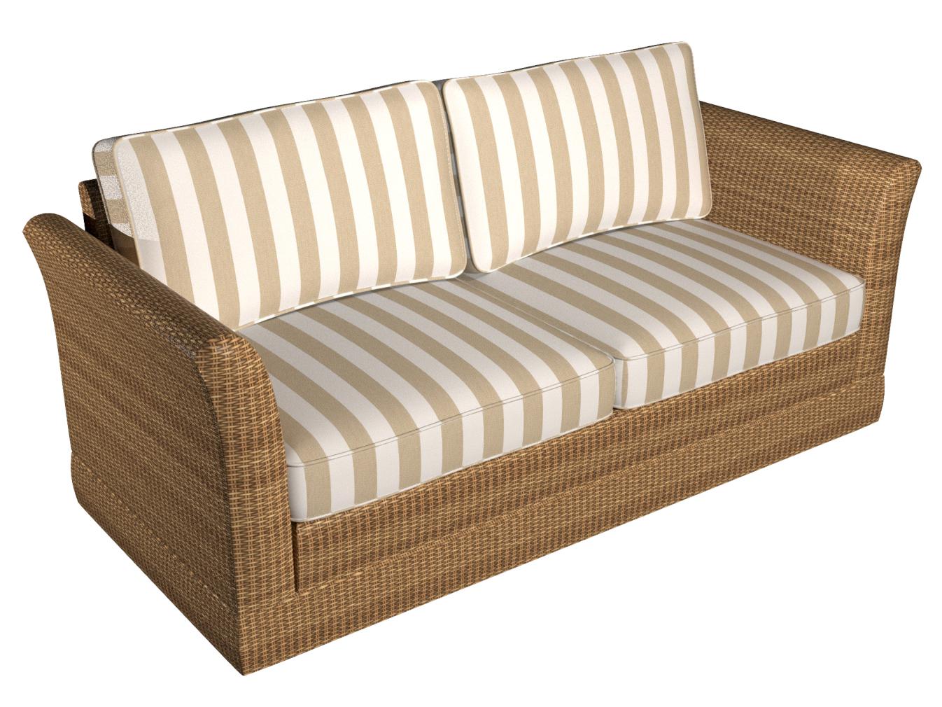 D984 Stripe Dune Stripe Beige & Taupe Charlotte Fabrics