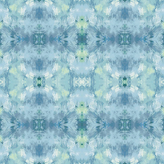 DBW1000 Daisy Bennett Designs West Boulevard Collection Wallpaper Kaleidoscope Blue