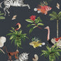 DBW2000 Daisy Bennett Designs West Boulevard Collection Wallpaper Merry Go Round Carbon