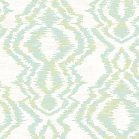 DBW8001 Daisy Bennett Designs West Boulevard Collection Wallpaper Moirella Chartreuse