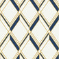 DC60502 Collins & Company Deco 2 Wallpaper Brooklyn Diamond Metallic Gold & Navy