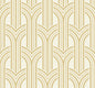 DC61303 Collins & Company Deco 2 Wallpaper Broadway Arches Golden Nugget