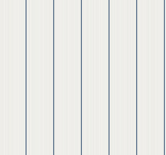 DC61404 Collins & Company Deco 2 Wallpaper Rockefeller Stripe Navy