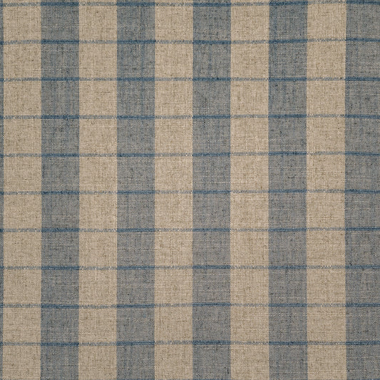 DP0135 Maxwell DRAPERY/MULTI-STRIPE/CHECK # 135 LAKE CT-PACIFIC