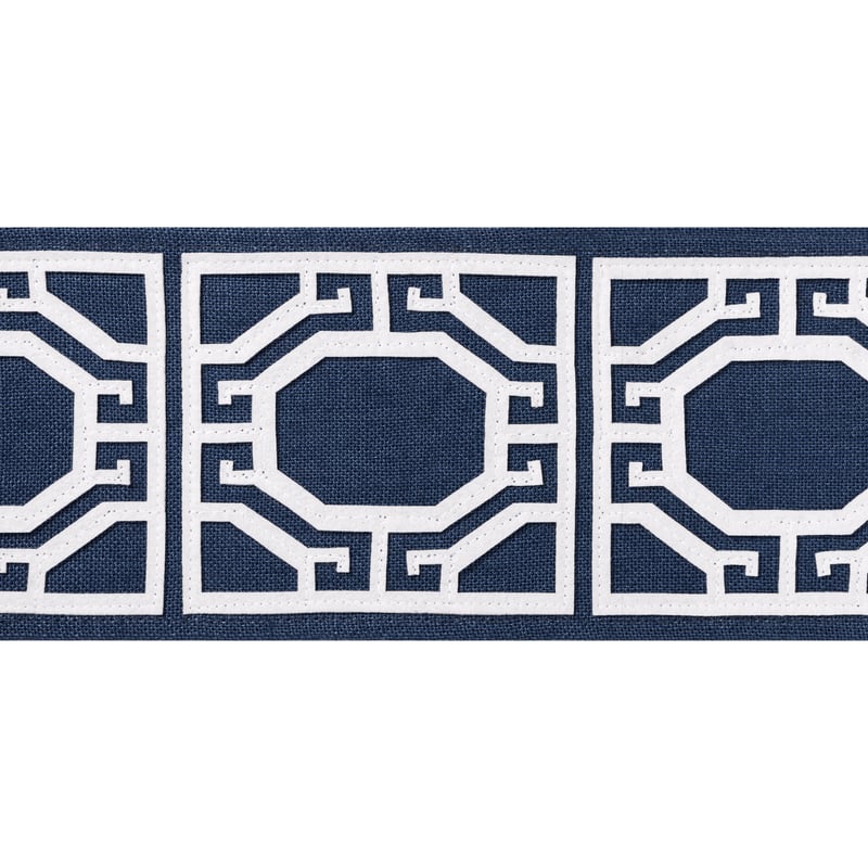 E12005 Thibaut Navy Fabric