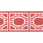 E12007 Thibaut Coral Fabric
