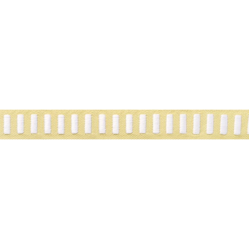 E12125 Thibaut White on Sunshine Fabric