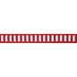 E12127 Thibaut White on Ruby Fabric
