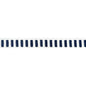 E12136 Thibaut Navy on White Fabric